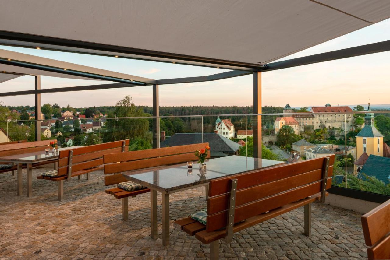 Hotel Zur Aussicht Hohnstein Exterior foto