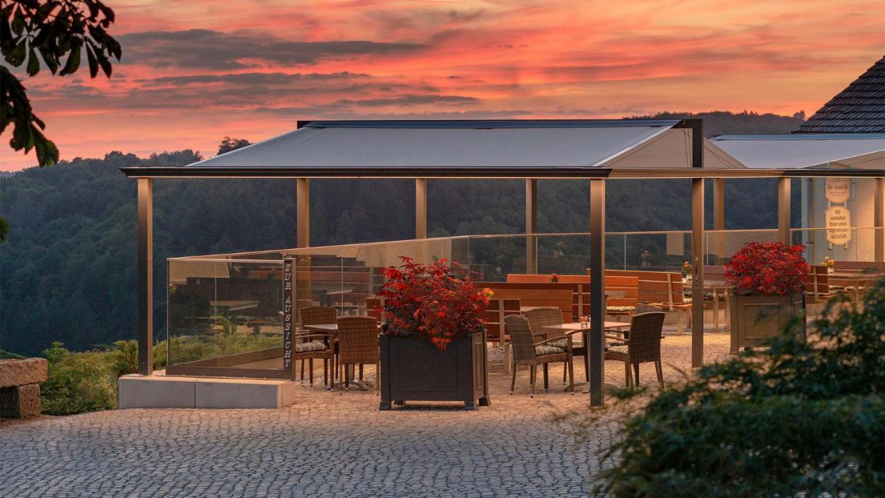 Hotel Zur Aussicht Hohnstein Exterior foto